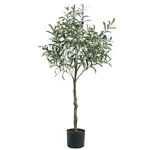 4ft Natural Fake Olive Tree