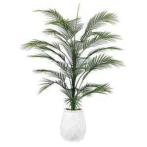 Artificial tree in planter