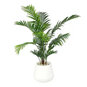 artificial trees in pots