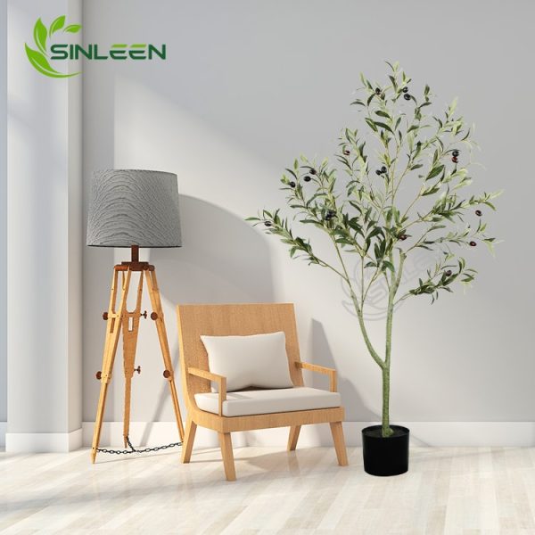 1.2米橄榄树产品展示 4ft artificial olive tree
