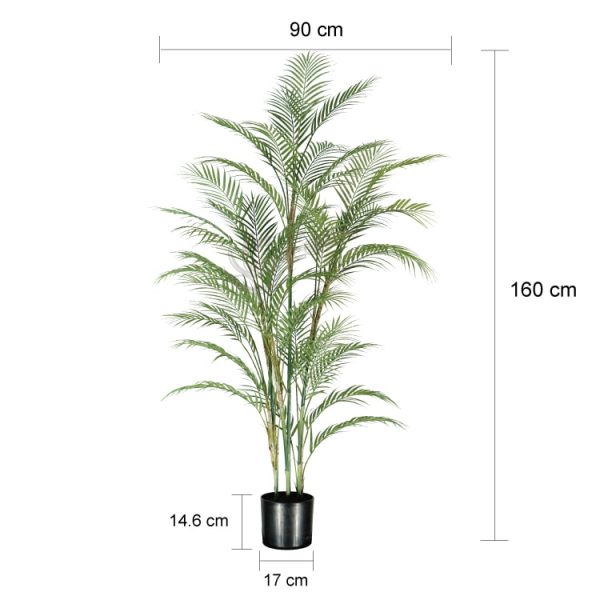 160CM针葵46叶尺寸 Artificial Plants Palm Tree 160cm