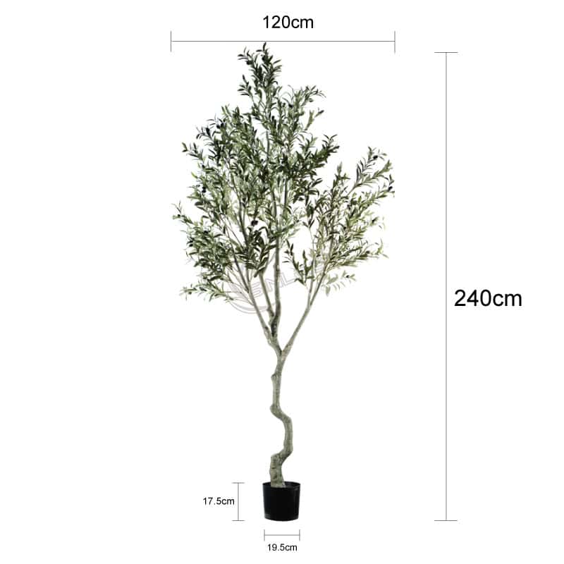 Artificial olive trees