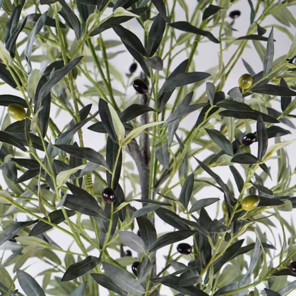 faux 8' olive tree (2) faux 8' olive tree