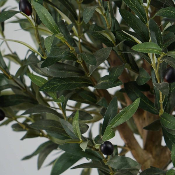 olive tree topiary (1) Faux Olive Topiary Tree 120cm