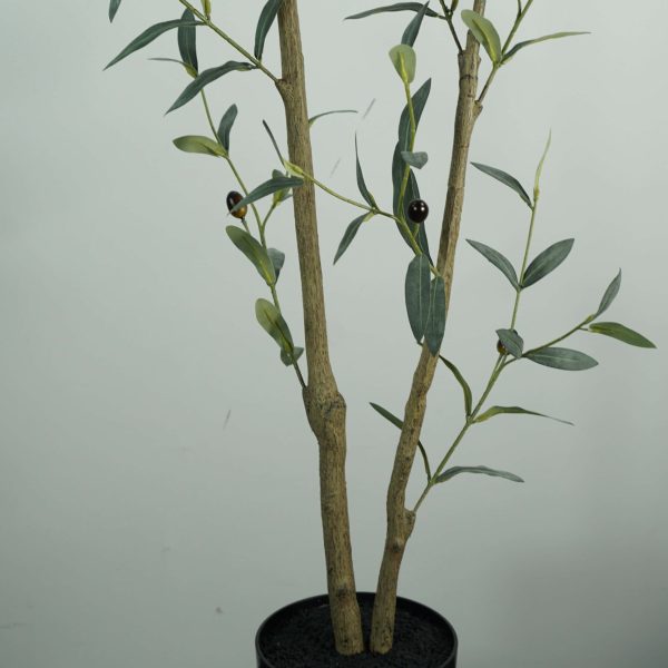 slim artificial olive tree (5) artificial olive tree indoor