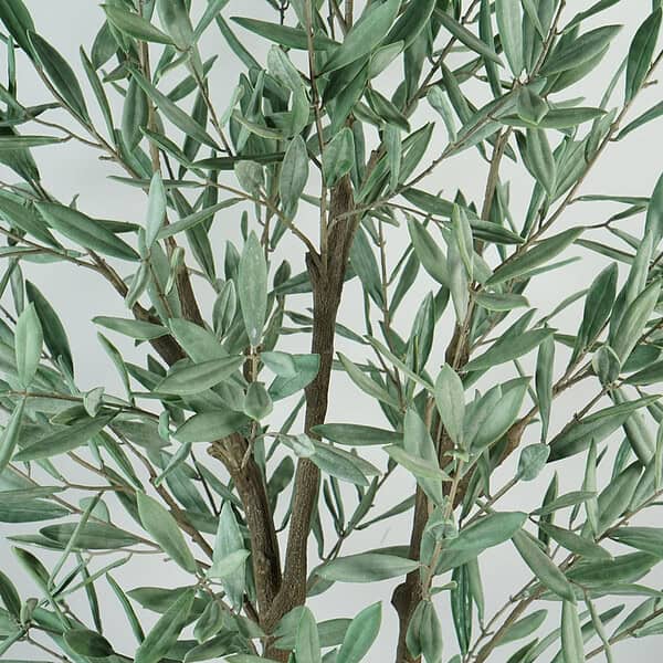 plastic olive tree artificial (3) realistic faux olive tree
