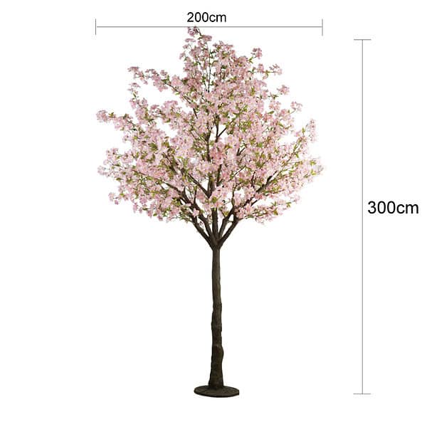 size information of artificial cherry blossom tree 300cm size information of artificial cherry blossom tree 300cm