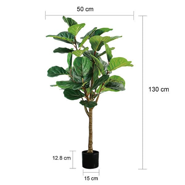 fiddle leaf fig tree faux size information fiddle leaf fig tree faux size information