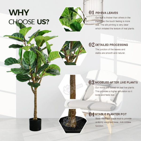 why our faux fiddle leaf fig tree stands out why our faux fiddle leaf fig tree stands out
