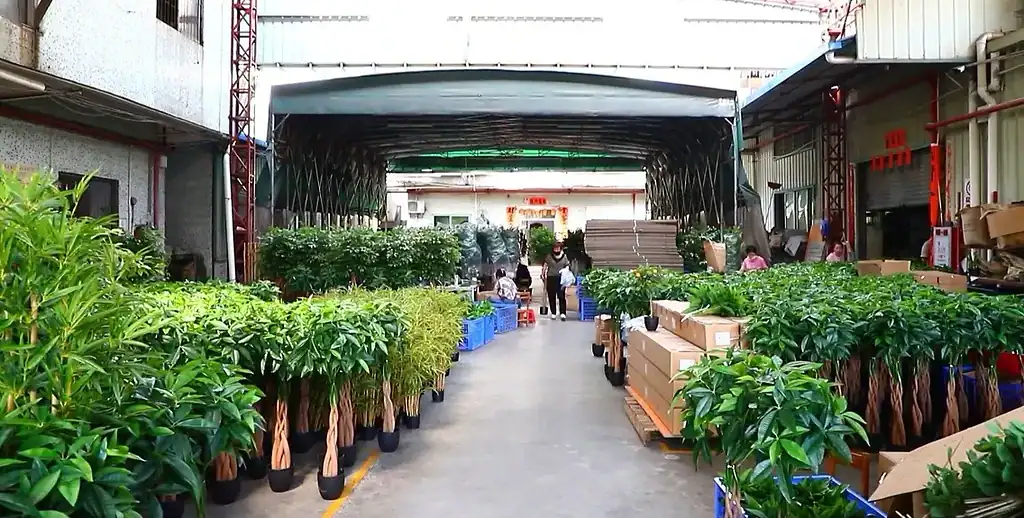 Sinleen Artificial Plants factory introduction
