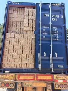 artificial plants wholesale container loading finished