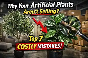 Why Your Wholesale Artificial Plants Aren't Selling in 2025 7 Real B2B Mistakes Most Wholesalers Make