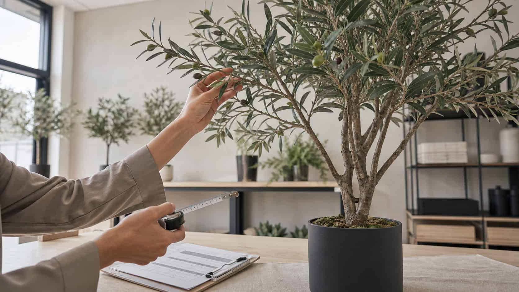 Artificial tree quality inspection for wholesale buyers